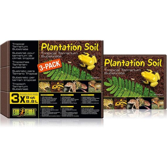 Exo Terra Plantation Soil 3 x 8.8l