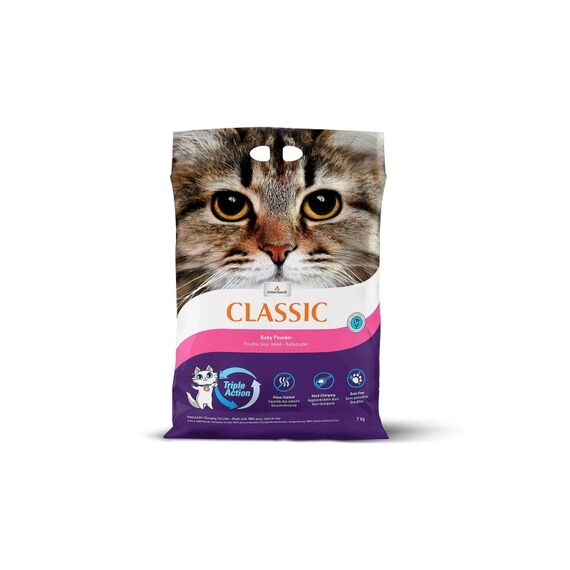 Intersand Katzenstreu Classic mit Babypuderduft 14 kg