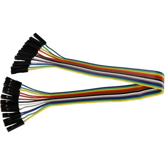 jOY-it RB-CB1-025: Steckbrückenkabel Jumpercable 13x25cm, Female-Female, 26Pins