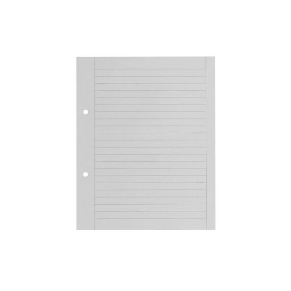 Heftblätter FSC, E5 9 mm liniert Rand l/r 1 Paket à 500 Stück, 2-Loch