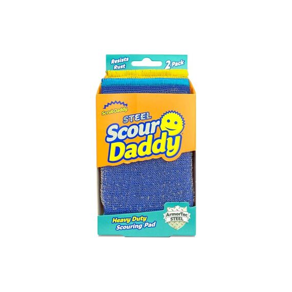 Scrub Daddy Scour Daddy Steel 2ct Der Schwamm aus Shark Tank USA