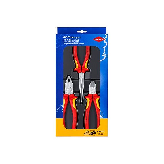 Knipex 00 20 12 Mechanik-Werkzeugsätze 3 Werkzeug