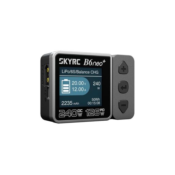 SkyRC B6neo+ Ladegerät grau LiPo 1-6s 10A 200W