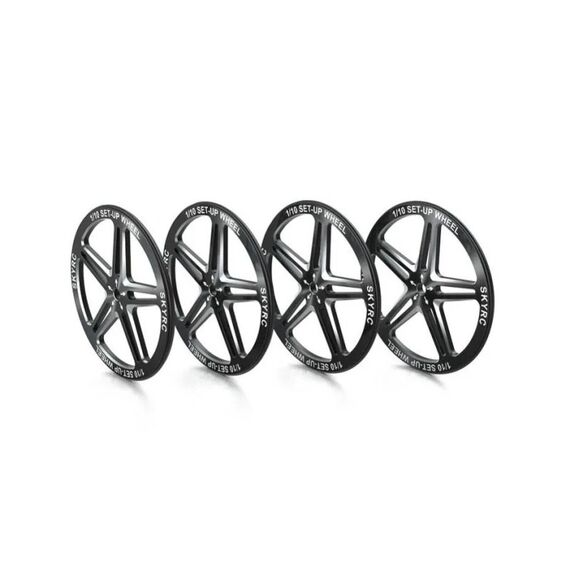 SkyRC Setup Wheel Schwarz für 1:10