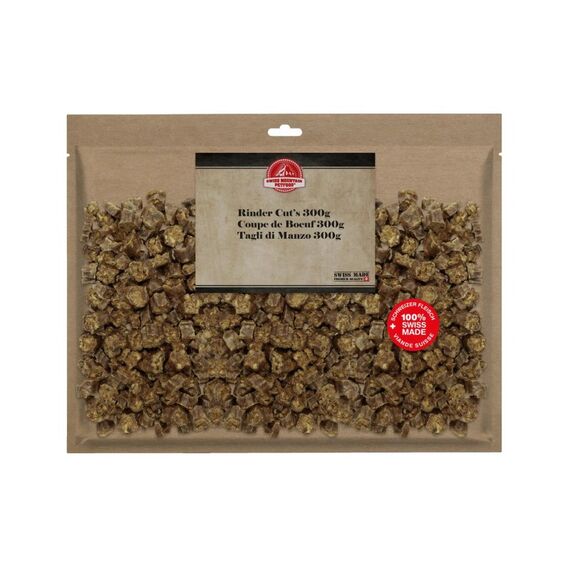 Swiss Mountain Petfood Swiss Beef Cuts 300 g
