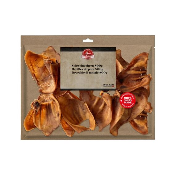 Swiss Mountain Petfood Schweineohren 800 g