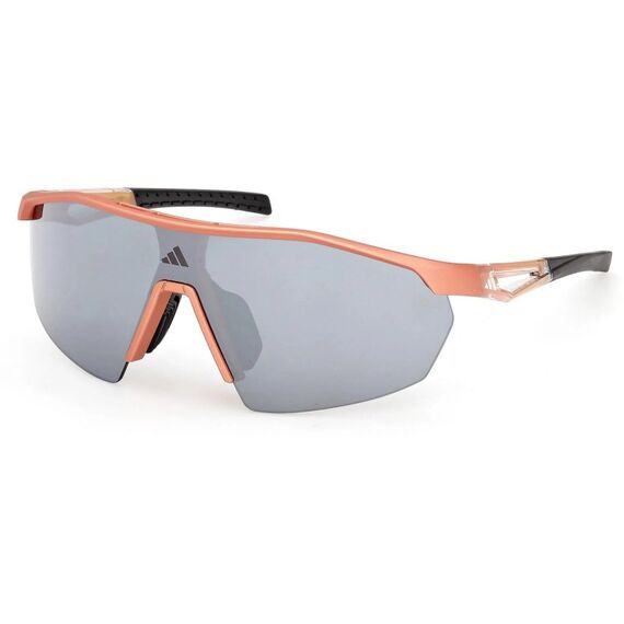 Adidas Sportbrille SP0116, Frame matte pink Erwachsen, Lens smoke mirror