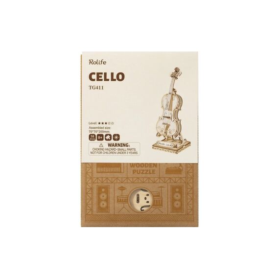 Rolife Cello Robotime Bausatz