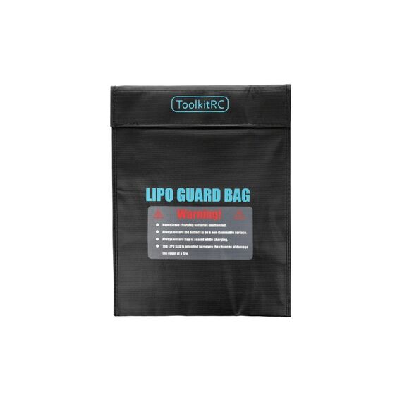ToolKitRC Lipo Bag (large) 230x300 mm, schwarz