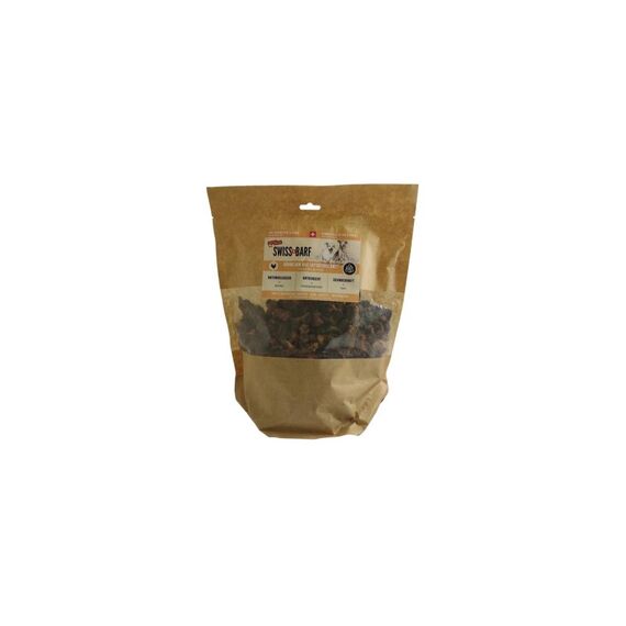 Delibest SWISS BARF Hähnchen Mix Luftgetrocknet, 1.3kg, CH-Fleisch