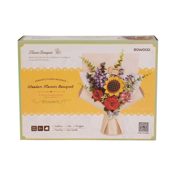 Rowood  Flower Bouquet, Blumenstrauss Robotime Bausatz