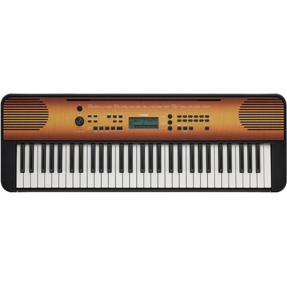 Yamaha PSR-E360MA Portable Keyboard, 61 Keys, Maple