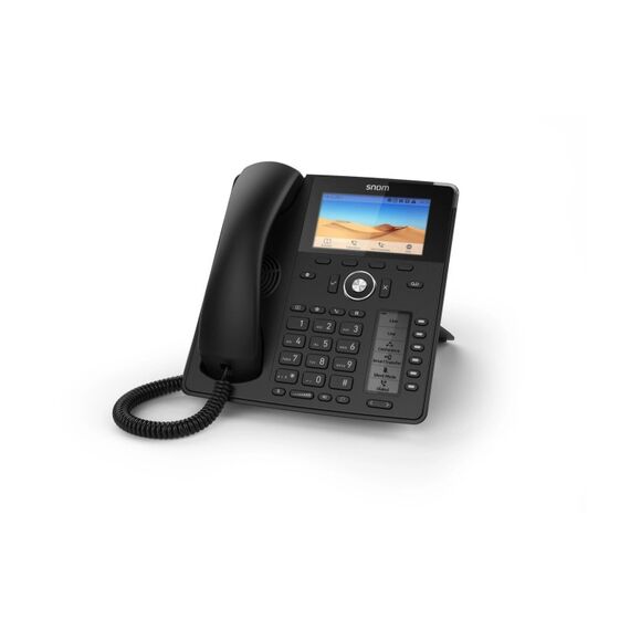 Snom D785N Schwarz SIP-Tischtelefon (ohne Bluetooth)