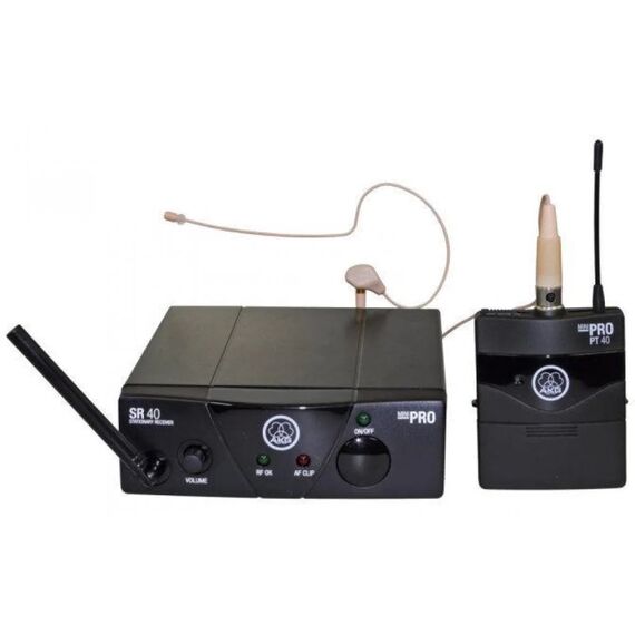 AKG WMS40 Mini Earmic Set ISM 2 Headset Funksystem