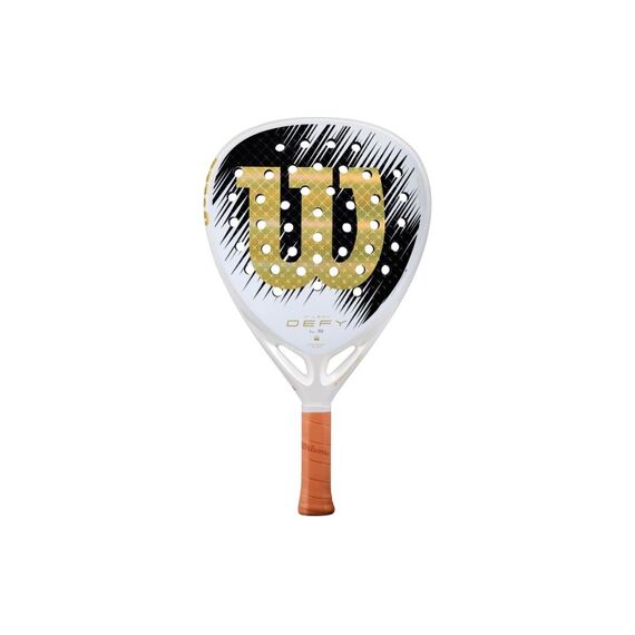 WILSON Defy LS V1 SE WHGO FRM 2 Weiss/Gold