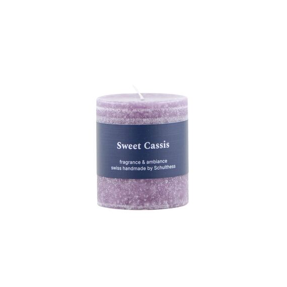 Schulthess Kerzenhandwerk Schulthess Duftkerze Sweet Cassis, 7x8 cm (DxH), Paraffin