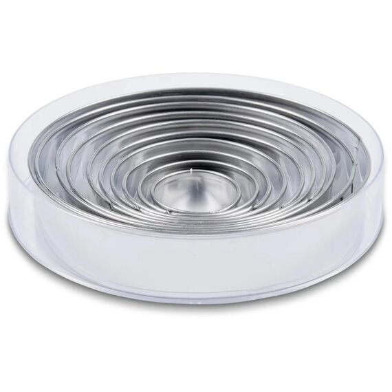STÄDTER Ausstecher Profi in Dose Ringe Kreise ø 3-12 cm