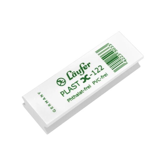 Laufer Läufer Radiergummi Plast X-122 65 x 21 x 12 mm