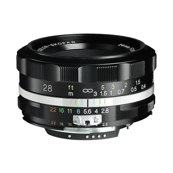 Voigtländer Color-Skopar 28mm f/2.8 SLII-S Vollformat Nikon F Schwarz