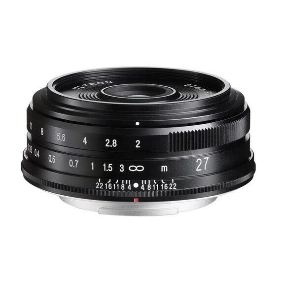Voigtländer Ultron 27mm / 2.0 schwarz Fuji X