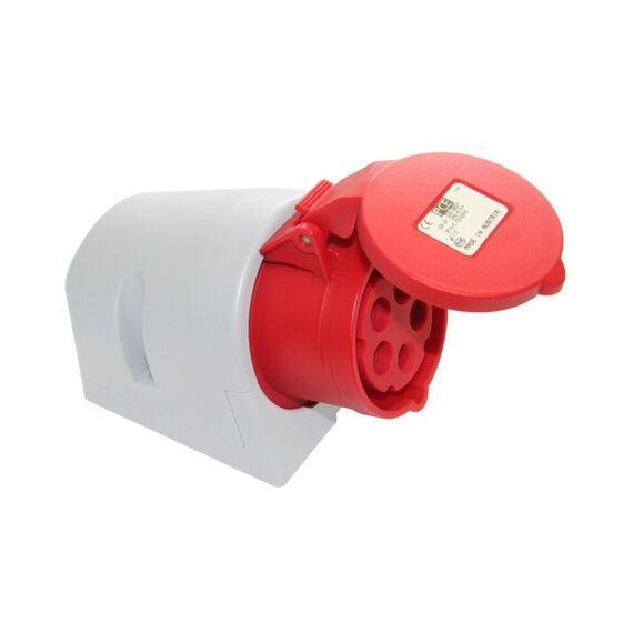 Spälti CEE Wandsteckdose, 32A, turbo twist 400V 6h