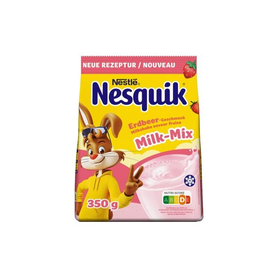 Nesquik Getränkepulver mit Erdbeer-Geschmack (Milchshake), 350 g