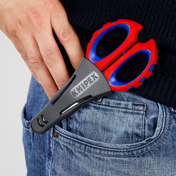 Knipex 95 05 10 SB Elektrikerschere, 4 image