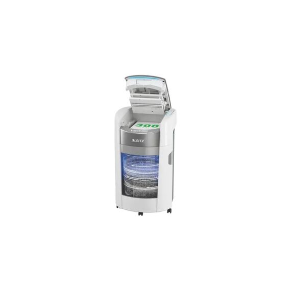 Leitz IQ OptiMax Autofeed 300X P-4, 300 Blatt, grau/weiss