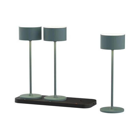 M. Schönenberger MSCH Akku-Tischleuchte 3er Set Tavolo fresh LED 170lm 3000-6500K, IP44, Ladestation