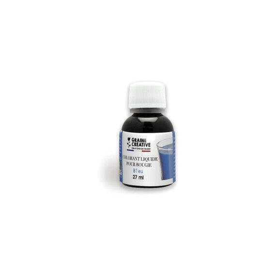 GRAINE CREATIVE Graine Wachsfarbe flüssig 27 ml, Blau