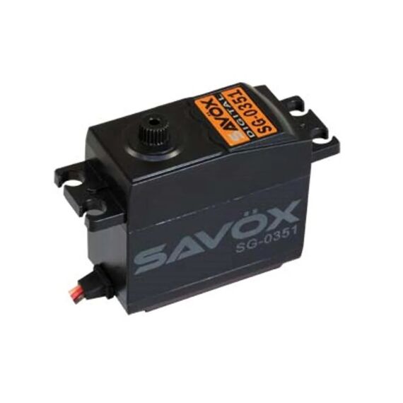 Savox Savöx Servo SG-0351+ Digital Metall-Getriebe, 2 Kugellager