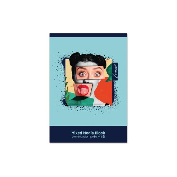 Lumart Mixed Media Block A4 weiss, 170 g/m2, 30 Blatt
