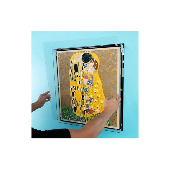 iDisplayit AcrylWandD. LEGO 31221 Gustav Klimt Der Kuss