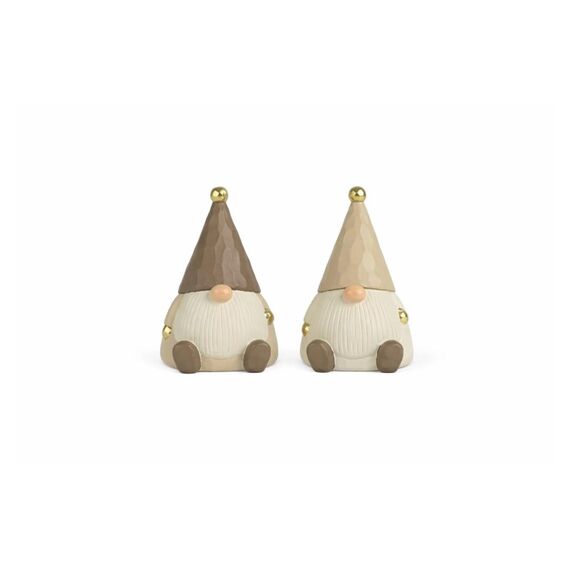 CHALET Poly-Wichtel Deik S 7x7x11cm braun