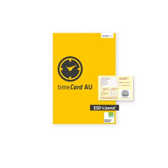 Reiner SCT ReinerSCT timeCard AU 50 User Jahreslizenz für 50 Mitarbeiter