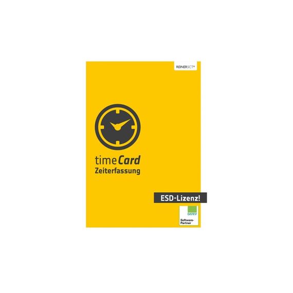 Reiner SCT ReinerSCT timeCard Lohn Jahreslizenz 25u Jahreslizenz für 25 Mitarbeiter