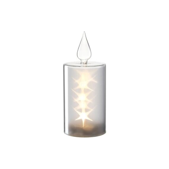 Leonardo GK/LED Kerze Riposa 21 weiss