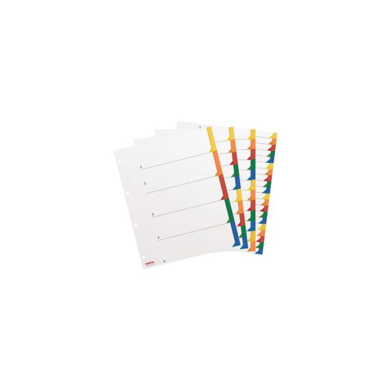 Kolma Register A4 XL strong blanko farbig, 12 teilig