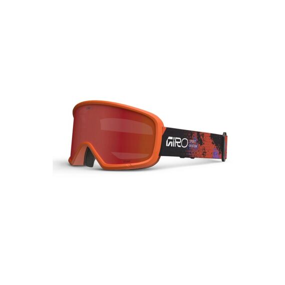 Giro Stomp Flash Goggle orange surge fade amber scarlet S2