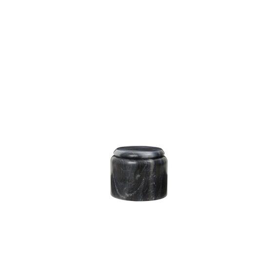 Broste Copenhagen BC Hedvig Behälter Black, Marmor