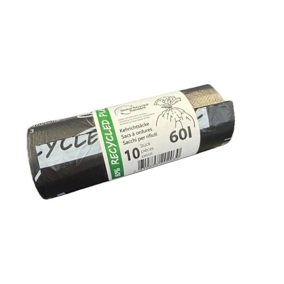 WebstarKehrichtsäcke 60 Liter 80% Recycled 10 Säcke / Rolle