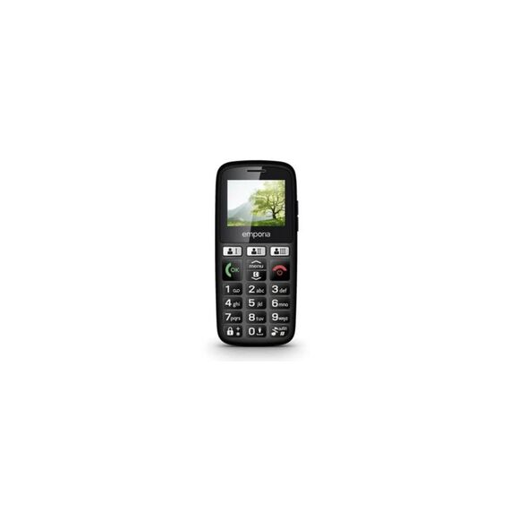 Emporia Happy-LTE Black 1.77, Single Sim, nano
