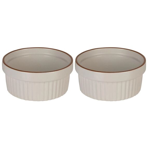 Furber. FURBER Ramequin 2er Set 290ml 290ml, Porzellan