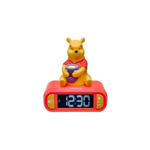 Lexibook DISNEY Winnie The Pooh Digitaler Wecker 3D-Nachtlicht-Figur und Soundeffekten