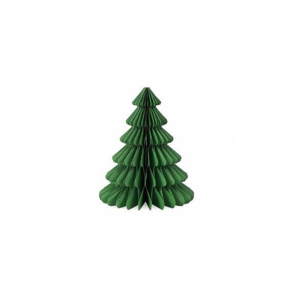 CHALET Papier-Tannenbaum S 6x6x15cm grün