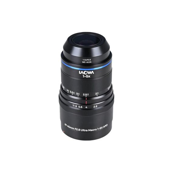 Laowa Aksen 45mm f/2.8 1-5X UMAPO Ultra Macro APO  Canon RF