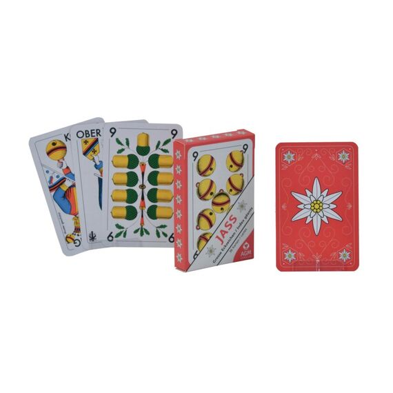 AGM Edelweiss Jass, cello, KFE grosse Eckzeichen