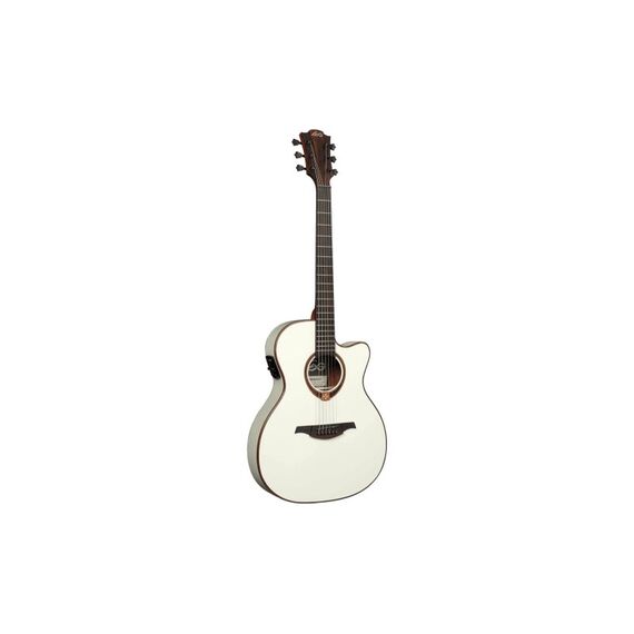 Lâg LAG Guitars Tramontane 118 - T118ASCE-IVO Ivory/weiss