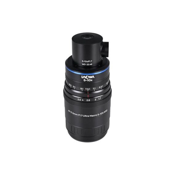 Laowa Aksen 17.5mm f/1.7 5-10X UMAPO CIV Coaxial Illumination Version  Sony FE
