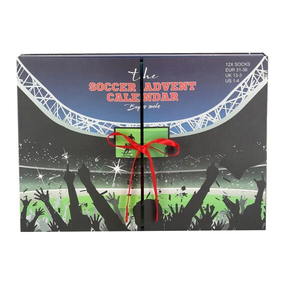 Dreams and Fantasy Adventskalender Socken Kinder, Fussball, Size: 31-36